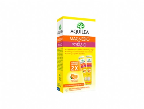 Aquilea Magnesio + Potasio Efervescente (28 Comp)